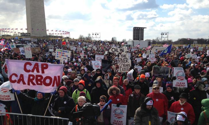 climate change rally