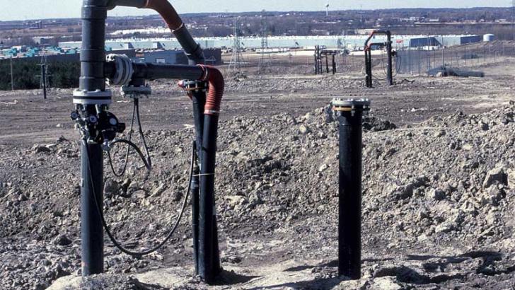 landfill gas extraction
