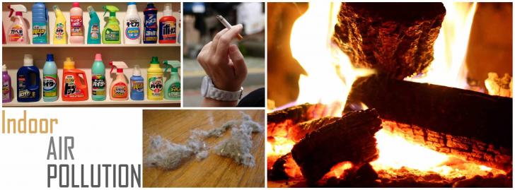 sources causing indoor air pollution